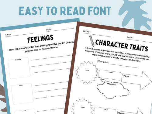 Reading Comprehension Worksheets – Grade 4+, Writing Practice (PDF)